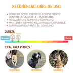 Mix de 2 Higado y pulmon de res deshidratado