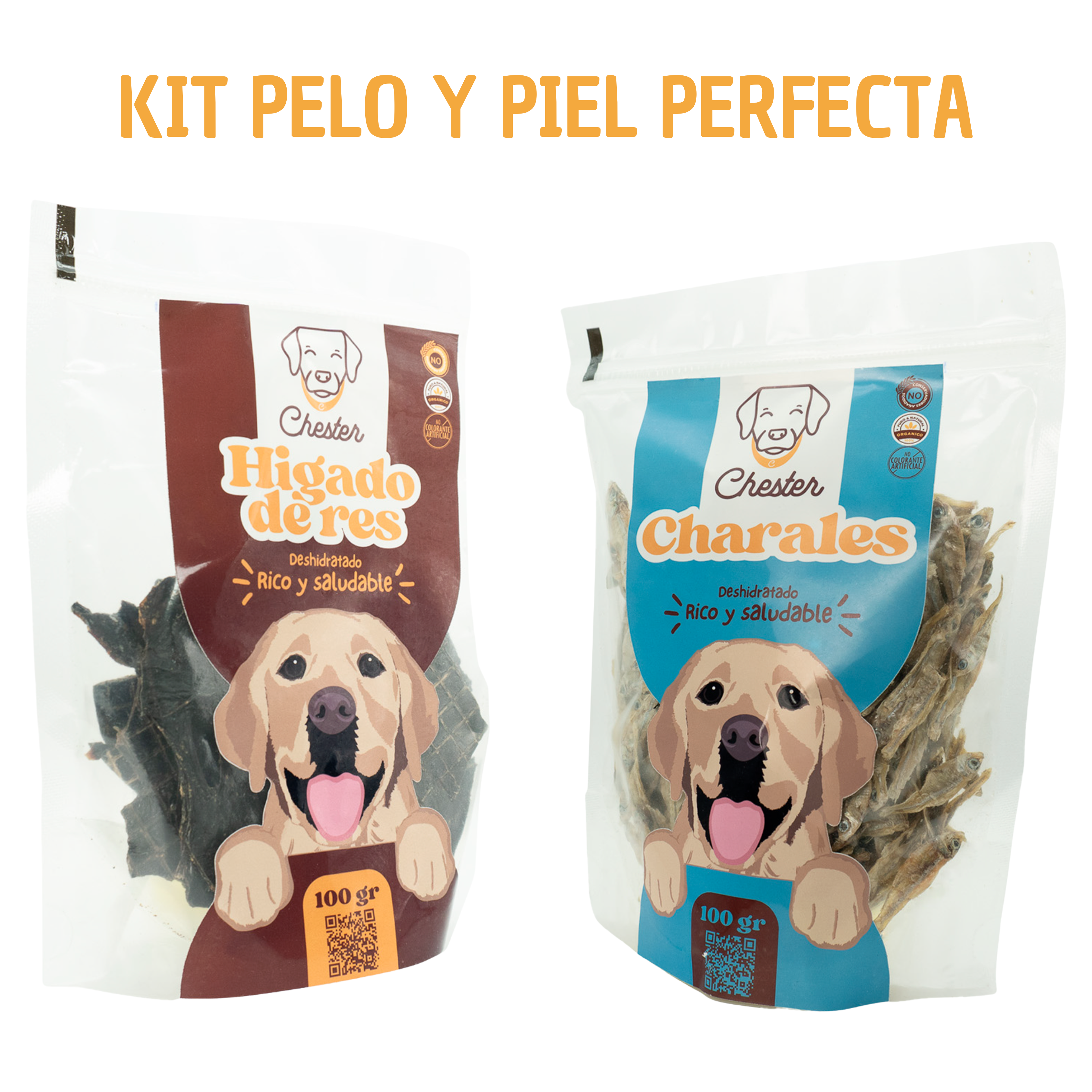 Kit Pelo Brillante y Sedoso - Snack pelo y piel perfecta para mascotas