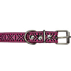 Collar Huichol Rosa
