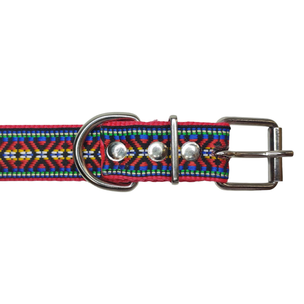 Collar huichol Rojo