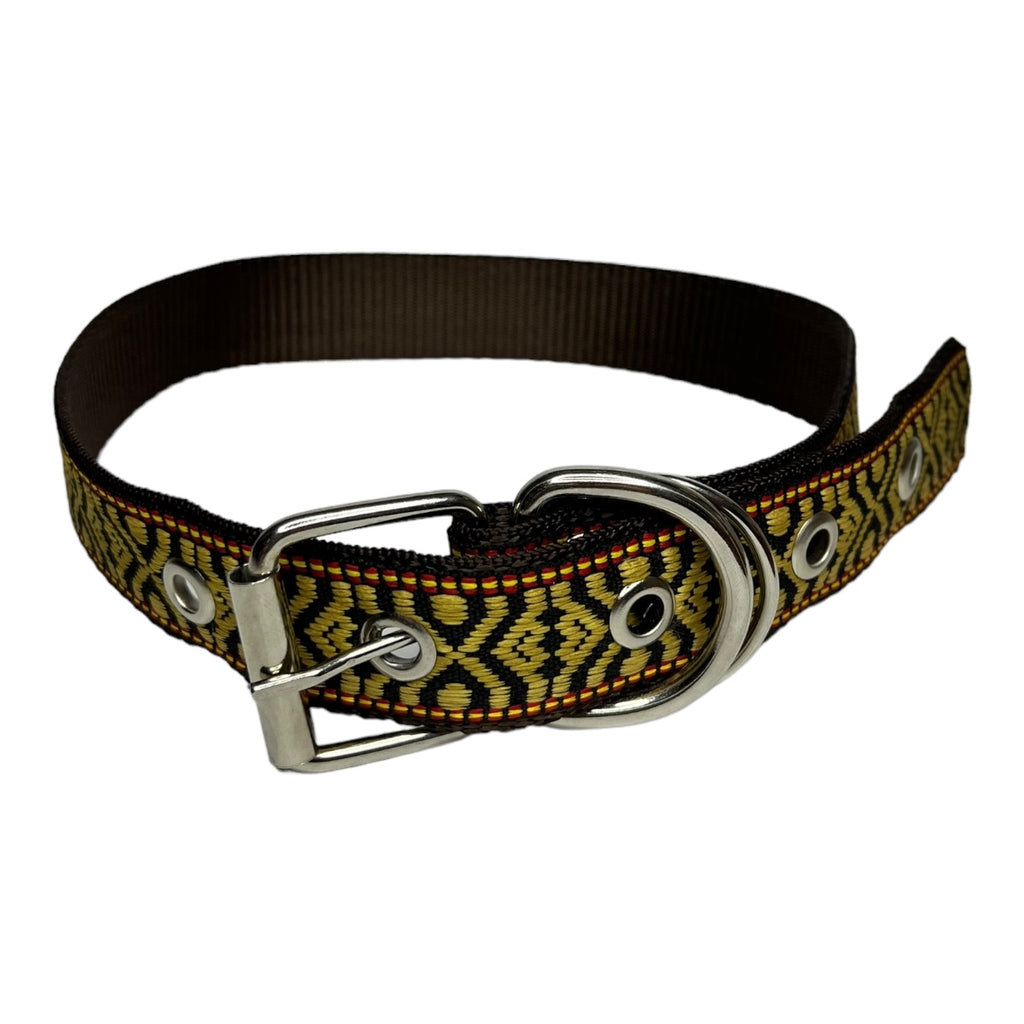 Collar huichol Café