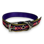Collar huichol Morado