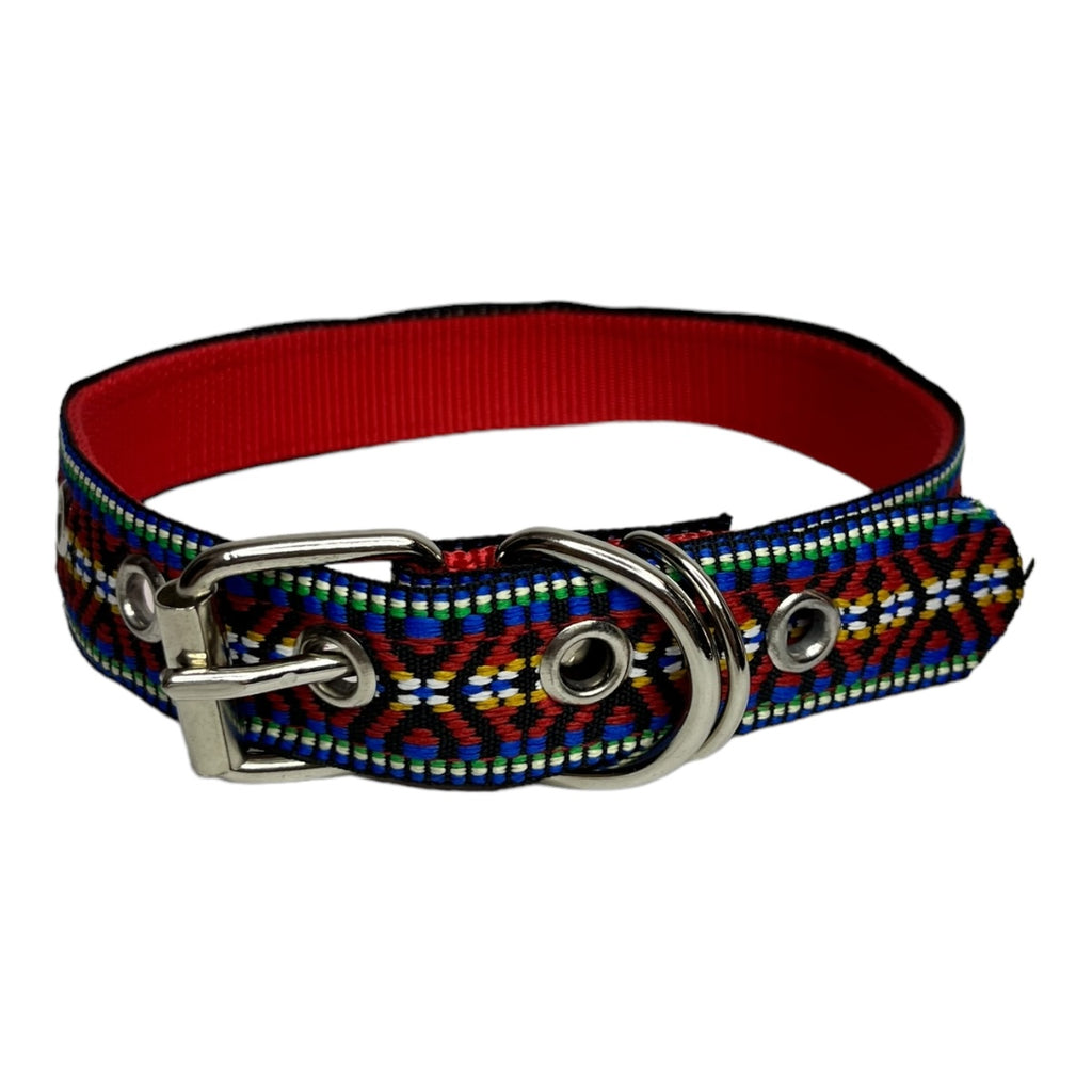 Collar huichol Rojo