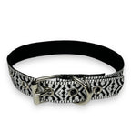 Collar huichol Blanco y Negro