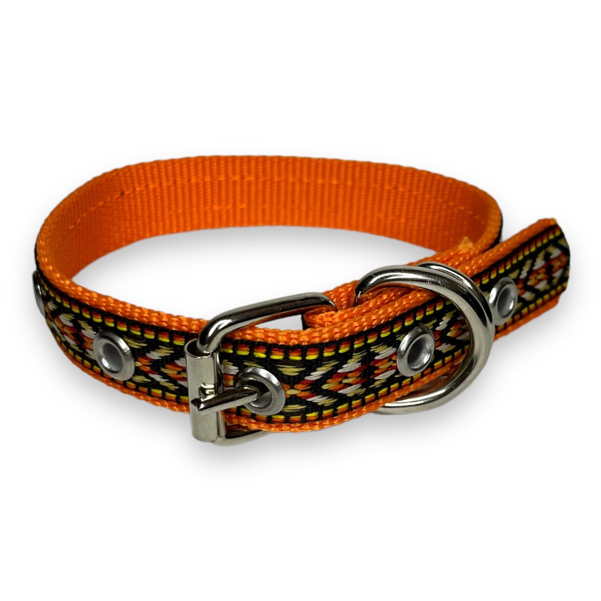 Collar Huichol Naranja
